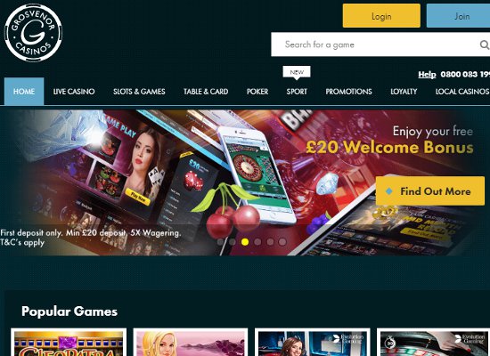 UK’s biggest casino brand? A review of Grosvenor Casino