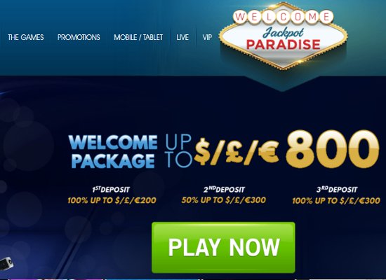 Trouble in paradise? A review of Jackpot Paradise Casino